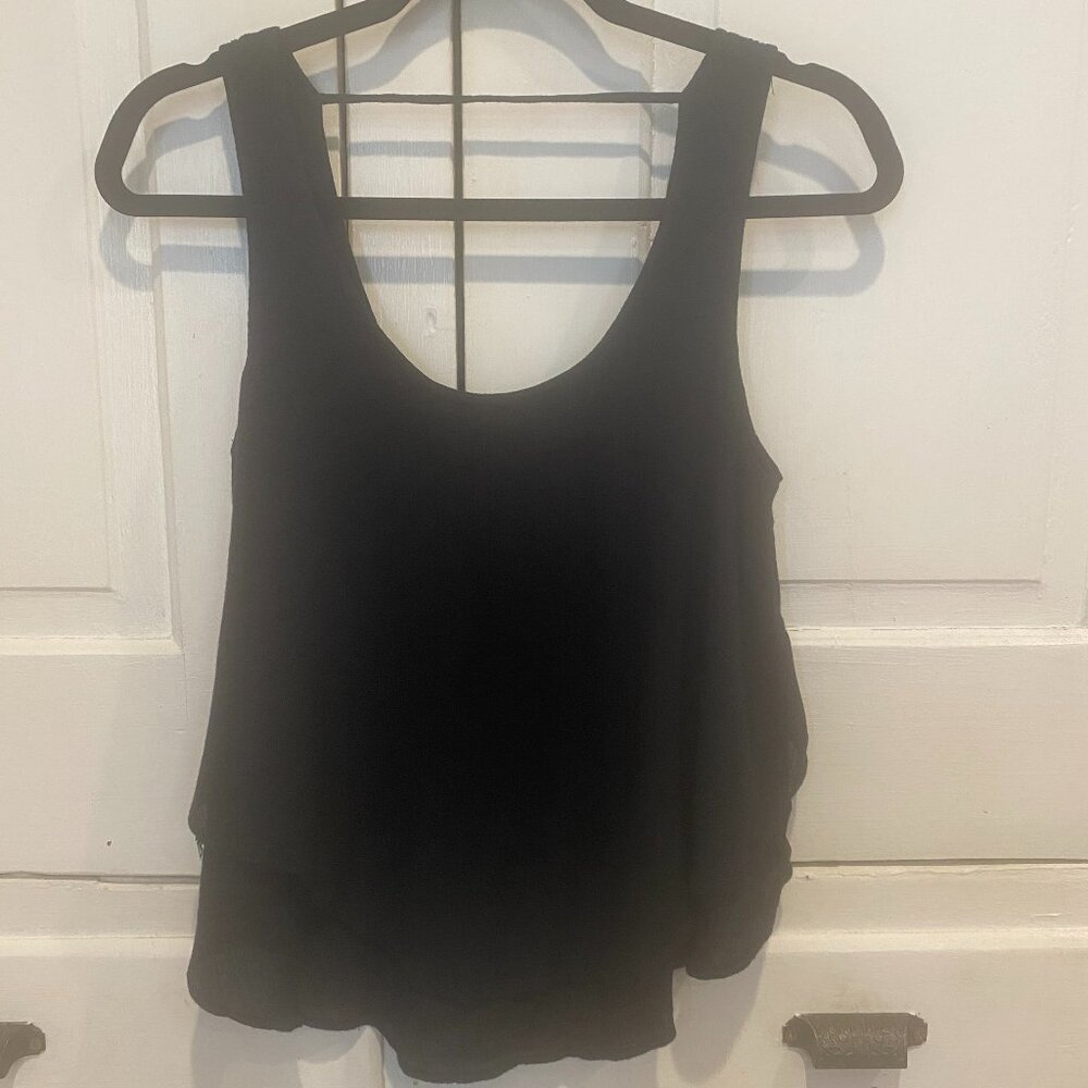 Mossimo Double Layer Crop Top Size S #405